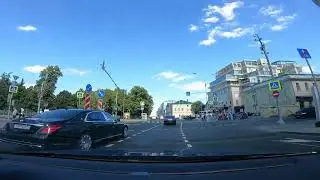89. Москва. Бульварное кольцо, внутренняя сторона. Август 2022(вкл. субтитры)