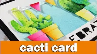 Cacti card | Sizzix