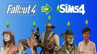 Making Fallout 4 Characters in the Sims 4