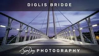 Diglis Bridge Worcester - Bridge Photography after Sunset