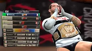 I Hit a GO TO SLEEP in EVERY WWE Game!!