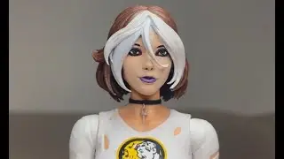 X-Men Evolution Rogue Custom Head Showcase