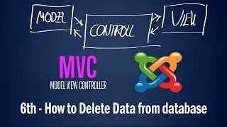 Joomla 3 Developing Component: 6th How to Delete Data from Database function delete