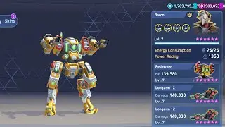 New Mech Redeemer 😯 Action Gameplay🔥|Mech Arena ⚡