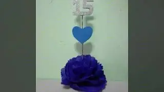 Centro de Mesa para Quinceañera