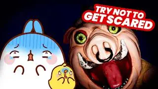 Molang and Piu Piu React to Scary Horror Videos! 🎃👻😱