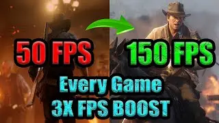 How to BOOST 3x FPS  in Every Game in 2 Minutes