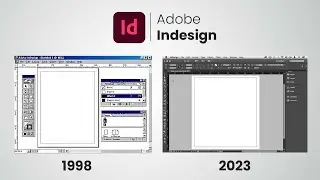 Adobe Indesign Evolution (1998-2023)