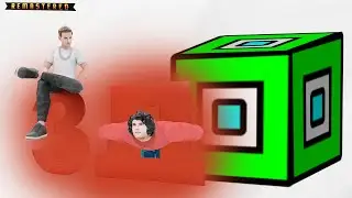 3Д (@Бемон , @Ksenon ), но в Geometry Dash! (remastered)