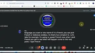 How To Translate Live Chat Presentation Into Any Language from Google Meet