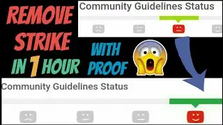 Remove Copyright Strike, Community Strike | In 1 Hour 😱😱 Must Watch