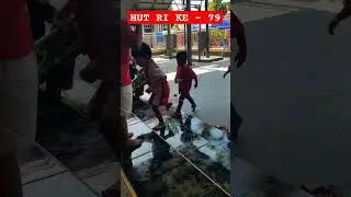 Lihat Lomba Agustusan  😂#shorts #hutri79