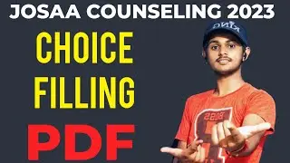 josaa counselling choice filling order 2023|josaa counselling 2023|josaa counselling #josaa2023