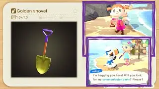 [ACNH] FINALLY GETTING GOLDEN SHOVEL!