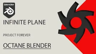 infinite plane - Blender Octane