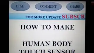 Human Body Touch Sensor