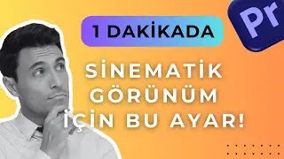 Premiere Pro’da Sinematik Bar (Siyah Çizgiler)