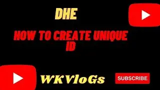 How to Generate Unique id