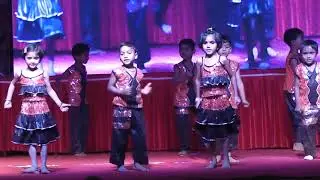 I am So Happy Sing With Me | Nirmal English School Annual Function | Nursery Kids Dance Performance