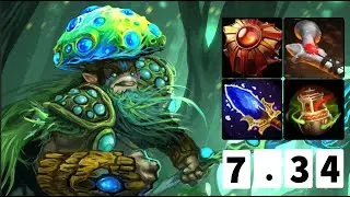 How to Play Nature's Prophet Support and get FREE MMR in 7.34
