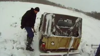 Спасение ледокола уаз