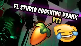 FL Studio Crashing While Recording Prank!