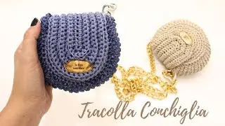 TUTORIAL: Tracolla Conchiglia uncinetto