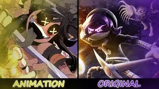 🎶MURDER DRONES | UZI VS CYN - ORIGINAL X ANIMATION (“BITE ME”)🎤💛