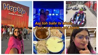 Aaj toh bahar hi karni padi iftaari or sath me game bhi khele free me ☺️ day 11 of ramzan with me 💫