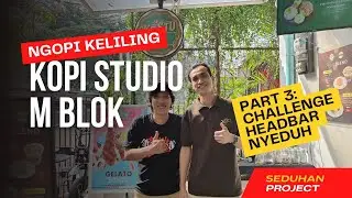Nantang Headbar KoStu nyeduh - Ngopi Keliling ke Kopi Studio M Bloc