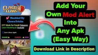 ✨Create a Custom Popup Dialog in Android | Smali Popup Tutorial (No Root) | Clown Tricks
