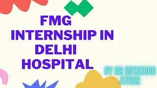 MCI listed Hospital in delhi|Internship in Delhi|provisional or Acknowledgment required|fmge