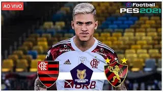 Flamengo x Sport (15/08/2021) Campeonato Brasileiro 2021 - PES 2021