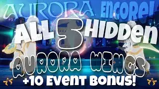 All 5 (+10 Event Bonus!) AURORA Wing Event Currency - AURORA Encore Event - Sky CotL - nastymold