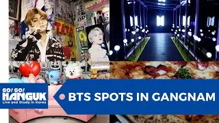 💜 BTS Spots in Gangnam | BT21, Pop-Up Shop, & More | 🐨 Seoul 🐰 Korea 🍪