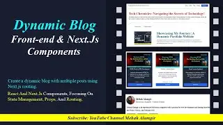 Milestone 3: Front-End & Next.js Components