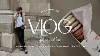 LIFE IN VIENNA | cafe hopping, trip to Salzburg, popular food spots in Vienna, shopping Sneakers