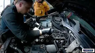 Удаление ЕГР и вихревых заслонок на BMW X5