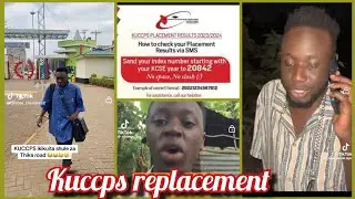 Kenya sihami:KUCCPS replacement results funny videos 😂💔