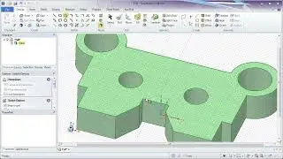 Basic Pull  ||Ansys SpaceClaim Tutorial 