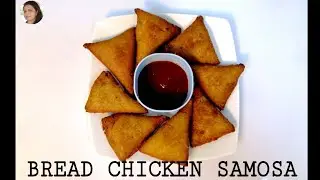 Bread Chicken Samosa|Easy Chicken Samosa Recipe|Samosa Without Samosa Sheets|Rinju's Food Circle