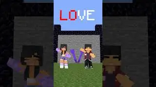 HELP AARON AND APHMAU FORM LOVE #matthewcraft #memes #shorts