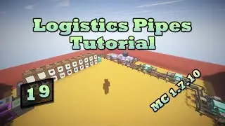 Logistics Pipes Tutorial - #19 - Ex Nihilo Ore Generation & Sorting