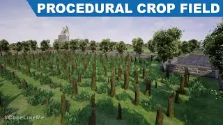 Procedural Crop Field - UE4 Tutorials 