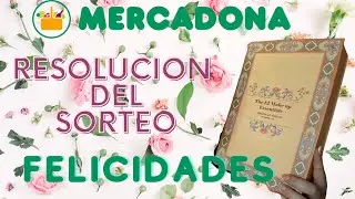 RESOLUCION DEL SORTEO 💖 MERCADONA