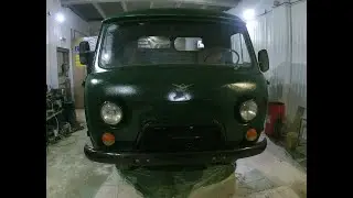 ПОКРАСКА УАЗА(ГОЛОВАСТИКА).