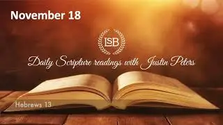 Daily Bible Reading: November 18