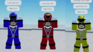 TRYING OUT RPM / Go-On HENSHIN in Power Rangers: Shattered Grid DEMO! (Transformation and Roll Call)