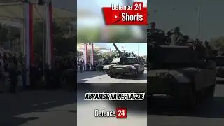 Czołgi Abrams na defiladzie w Warszawie #shorts