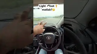 Light 🪶foot 🦶matlab?🤔 #shorts #carcare #carmaintenance #milage